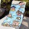 Cartoon Crayon Shinchan Beach Towel, Quick Drying Soft Skin Friendly for Swim Yoga Gym All Season Travel Gift