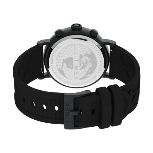 Timex Men's Standard Diver 43mm Watch, Black/Black/Black, Standard Diver 43mm