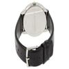 CALVIN KLEIN watch quartz movement leather strap 40mm silver dial men's watch 30m waterproof casual K3M211CY