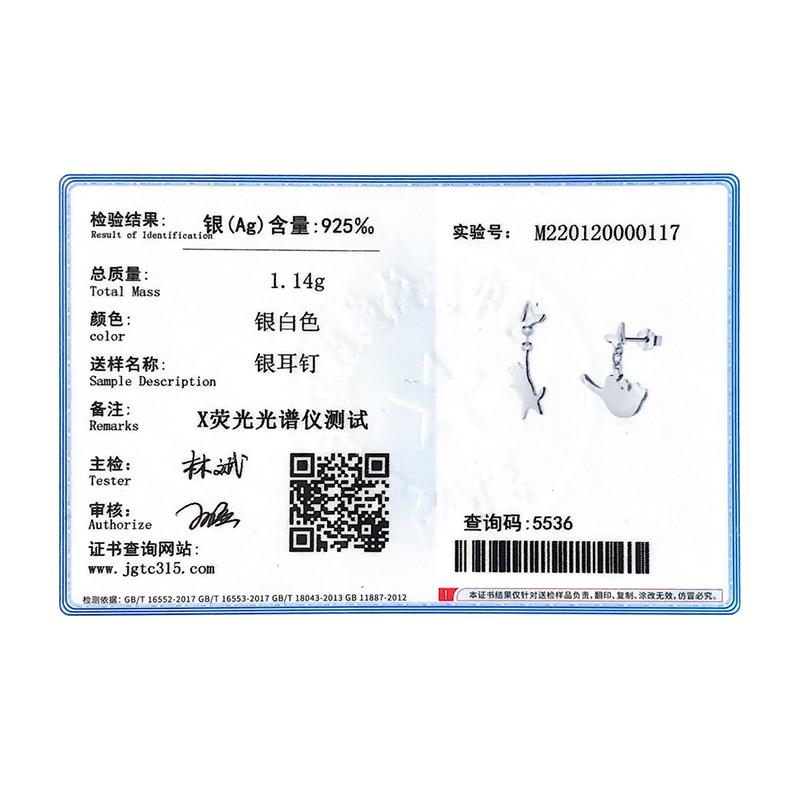 MODIAN 925 Sterling Sølv Søt Spille-Katt Øredobber For Kvinner Dyr Ørestifter Smykker Festtilbehør