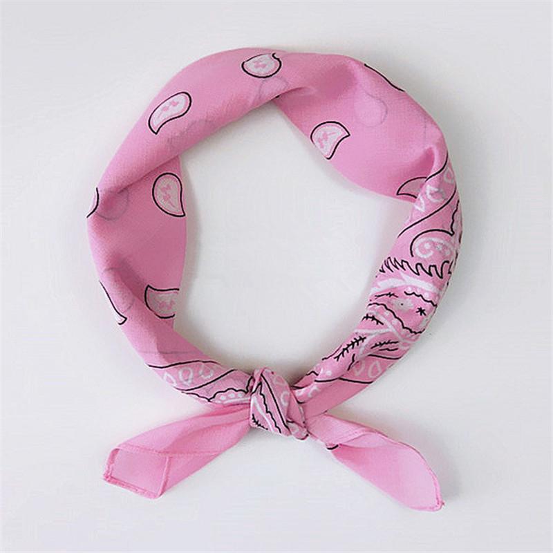 Unisex Cotton Blend Hip Hop Bandana Headwear Hair Band Scarf Neck Wrist Wrap Band Magic Head Square Scarf Hairband
