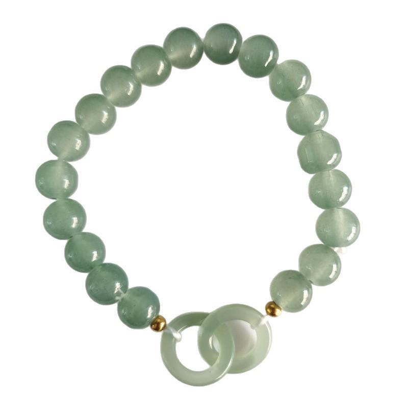 Literary Design Women’s Interlocking Bracelet - Peace Buckle, Bestie Birthday Gift