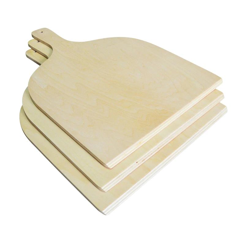 Wooden Pizza Peel Shovel with Wooden Handle Cheese Cutter Peels Lifter Tool Pizza Shovel Cake Shovel Baking Tools Pizza Pan