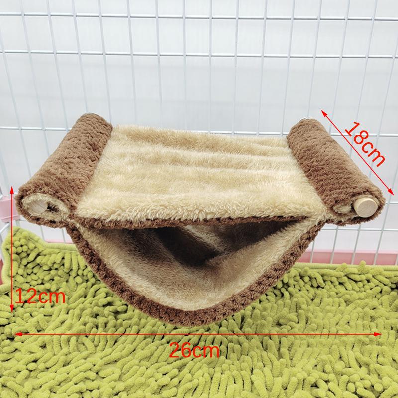 Hamster Hanging House Cage Sleeping Nest Pet Bed Rat Hamster Guinea Pig Rabbit Toys Cage Swing Pet Small Animals Supply