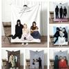 Famous Person H-HitsujibungSakuS Throw Lightweight 240g Flannel Blanket Soft Skin-friendly for Summer Cooling