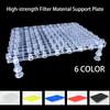 5PCS Aquarium High Strength Bottom Filter Support Plate Transparent Mesh Isolation Plate Bottom Filter Plate Grid Plate Dry