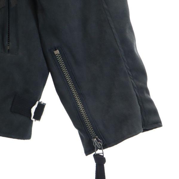 unused VAST222 19AW made in Japan suede Riders jacket 2 black Men's Used