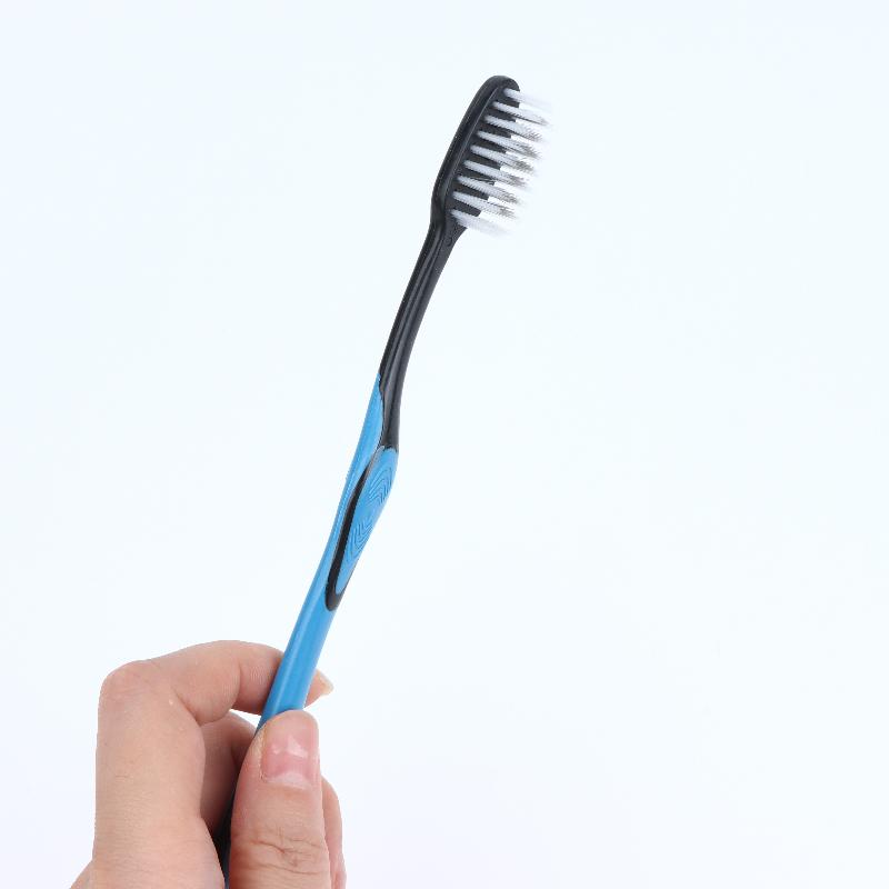 5/10Pcs Durable Small Round Head Soft Hair Toothbrush Individually Packaged For Adults Color Random
