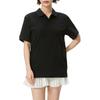 MLB Short Sleeve Casual Trend Polo Shirt Unisex Tops 3APQB0163-50BKS-0214-9