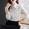 Women's Elegant Chiffon Long Sleeve Blouse