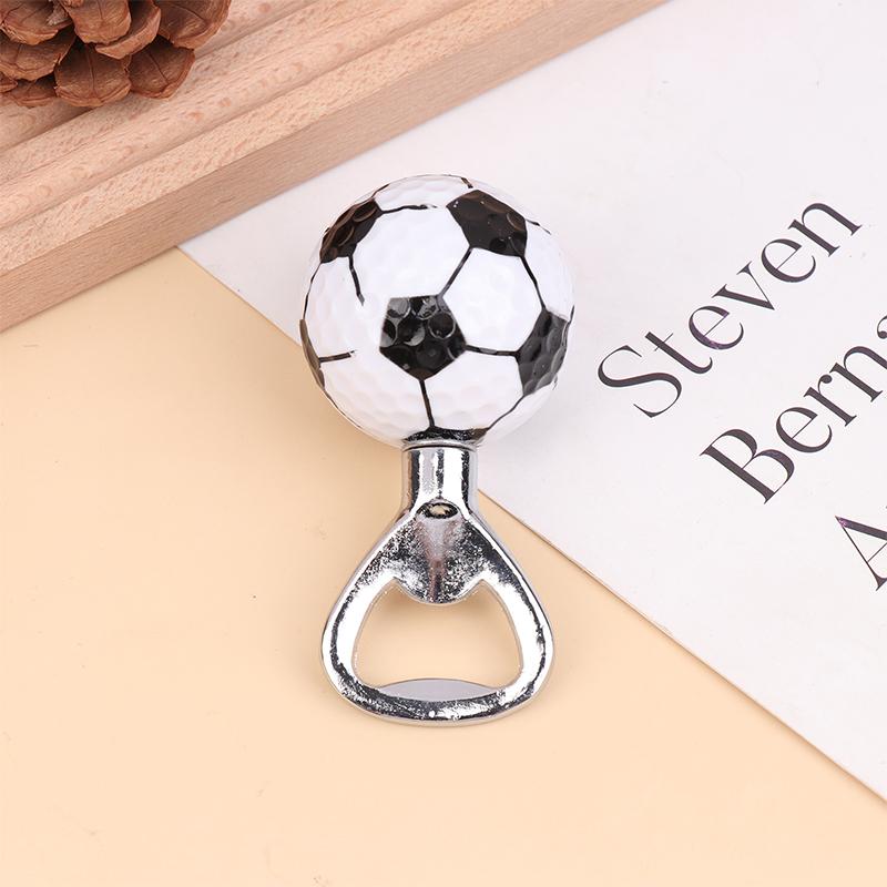 Rustfritt Stål Fotball Baseball Flaskeåpner Morsom Ølflaskeåpner, Nyhetsgave