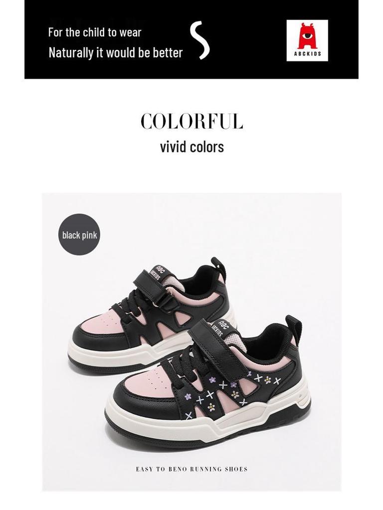 ABCkids6137 Velcro Sneakers - Spring/Autumn Style Soft Sole Casual Shoes for Boys & Girls