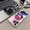 Blue Lock Ranze Kurona Translucent Mobile Phone Case for iPhone 17 16 15 14 13 12 11 X XR XS Air Pro Max Plus Colorful Cover