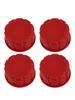 1/2/4 PCS Bouchon de remplacement pour bidon d'essence de 5 gallons Plastique Filetage grossier Fiable Robuste Bouchon d'essence Bouchon de fond solide pour réservoir d'essence Pièces d'outils