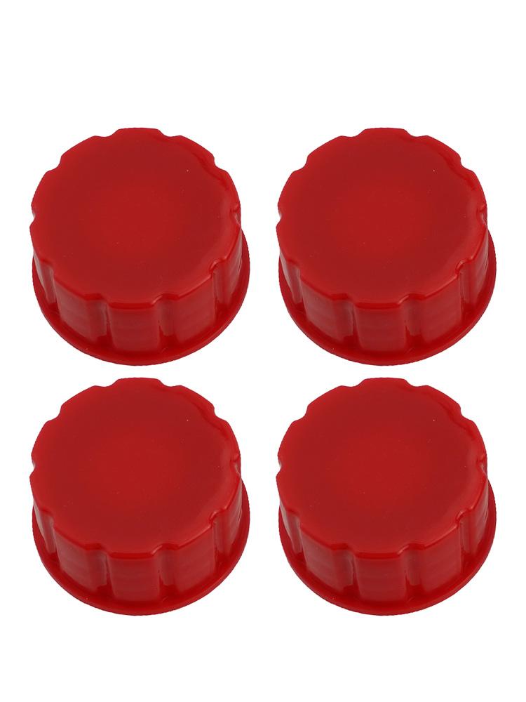1/2/4 PCS Bouchon de remplacement pour bidon d'essence de 5 gallons Plastique Filetage grossier Fiable Robuste Bouchon d'essence Bouchon de fond solide pour réservoir d'essence Pièces d'outils