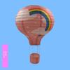 New 12inch Hot Air Balloon Paper Lantern Chinese Hanging Lantern Lamp Birthday Party Wedding Decor Lanterns Baby Showers