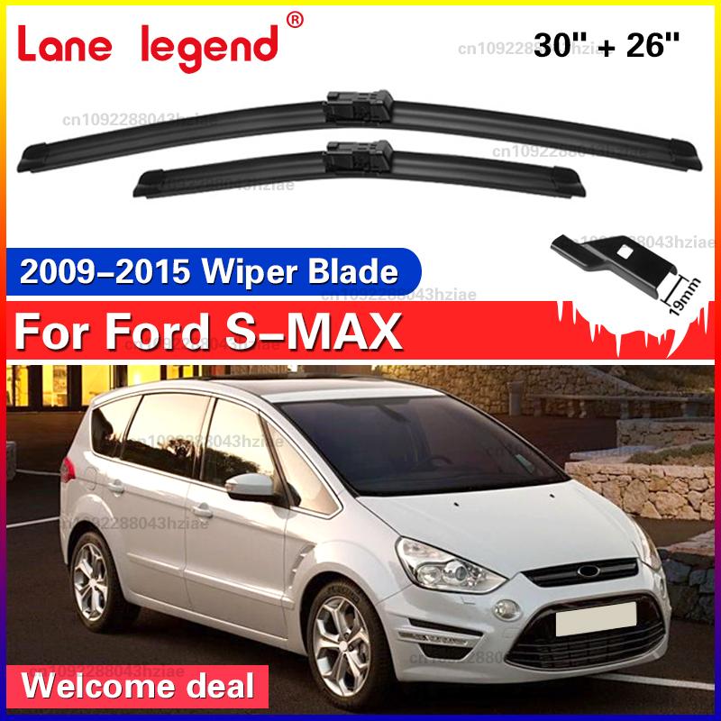 

Wiper LHD Front Wiper Blades For Ford S-Max Smax 2009 2010 2011 2012 2013 2014 2015 Windshield Windscreen Window Brushes 30 +26 Ford S-Max