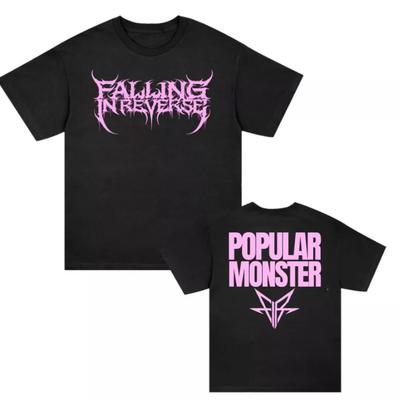 Falling In Reverse Maglietta Rock Band Popular Monster a 2 lati Taglia Intera S-4XL