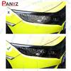 2Pcs Car Headlights Protective Film Front Light Transparent Smoked Black TPU Sticker For Honda CRV 2017-ON   Accessories
