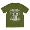 Vintage 1988 Tshirt Mens Harajuku T Shirt Cotton Birthday Gift  Old Tshirt Urban Tees Tops Streetwear Harajuku