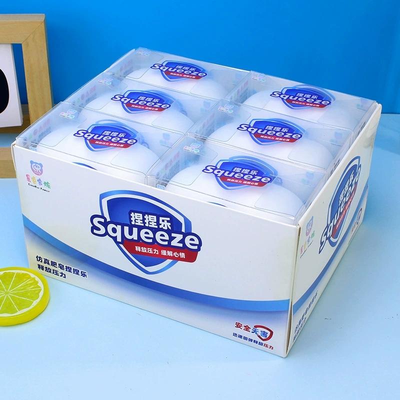 Toys Toys Toys Squishy Soap Squeeze Simulated Soap Squishy Stress Relief Fidget Sensory Squishy Soap Anti-Stress Slow Rebound