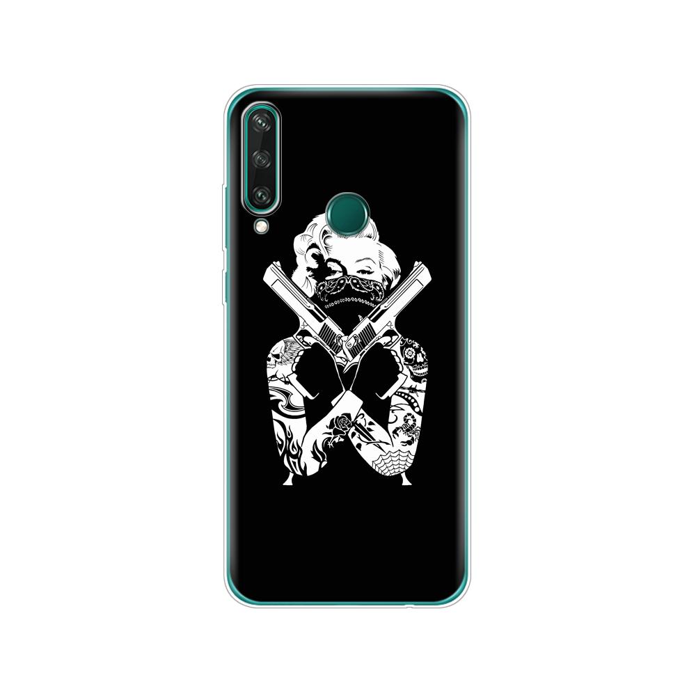 For Huawei Y6P Case 6.3" Soft Silicon Tpu Phone Cover For Huawei y6p 2020 Y 6P MED-LX9N Back huaweiy6p Bumper Funda Shell