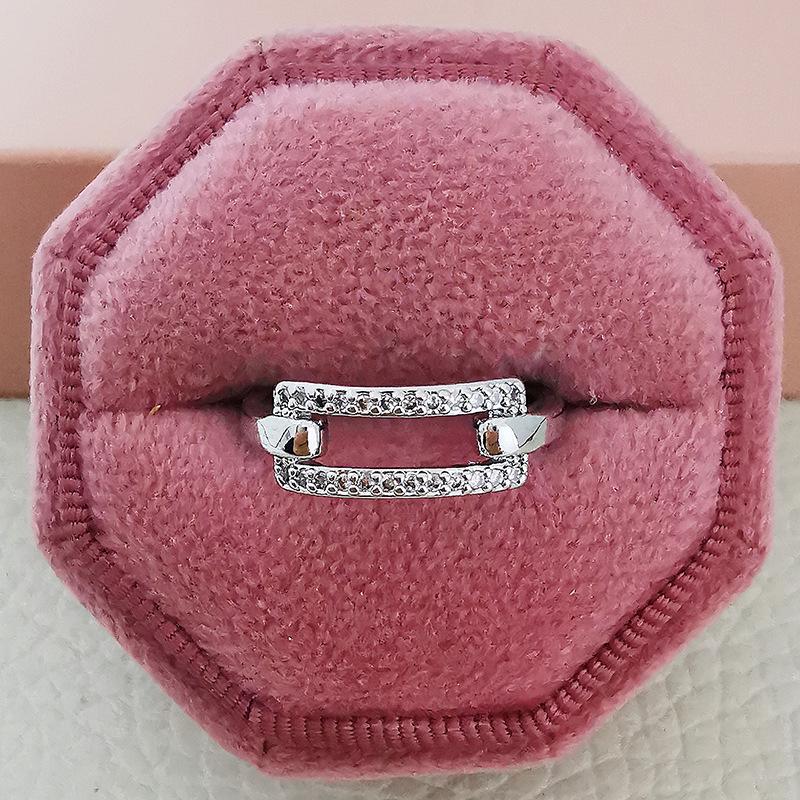 

European & American Chic Adjustable Ring: Niche Luxury Style for Women Open Adjustable