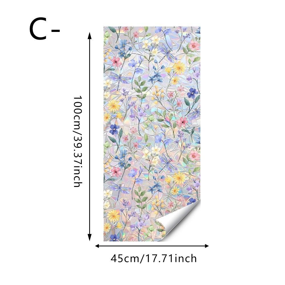 Self Adhesive Glass Sticker PVC Electrostatic Glass Sticker New Window Sticker Window Decoration