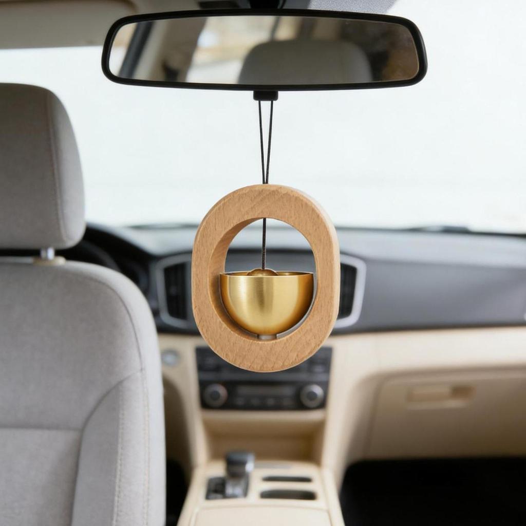 Shopkeeper's Door Opening, Unique Wooden Doorbell for Refrigerator, House Entrance