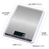 Kitchen Scale 10Kg/1g Weighing Food Coffee Balance Smart Electronic Digital Scales Stainless Steel Design for Cooking and Baking