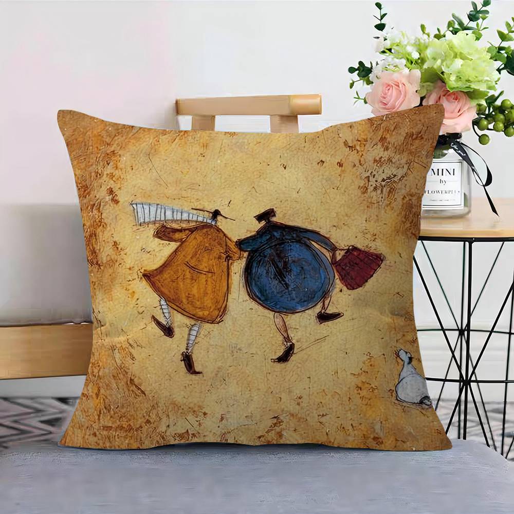S-Sam Toft 45*45cm Cushion Cover Pillow Cover Decor Pillowcase Home Pillowcase For Couch Pillow