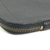 HERMES vintage Serviette Tote Bag Document Handbag Business bag Leather Black