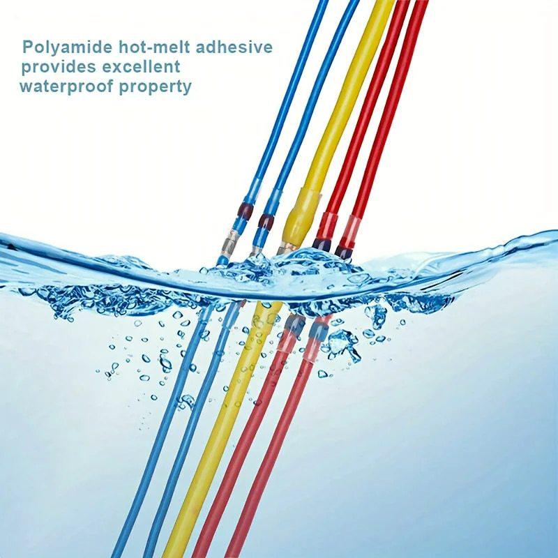 Heat Shrink Solder Ring Wire Connectors: 320-860 pcs Butt Splice Kit