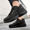 Men's Trendy Cushioned Running Shoes, Comfy Non Slip Lace Up Soft Sole Sneakers For Men's Outdoor Activities, Winter & Autumn