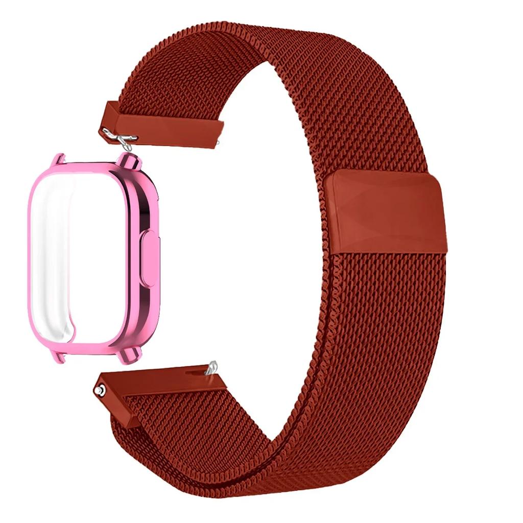 Case+Milanese Magnetic Strap For Redmi Watch 5 Active Band TPU Soft Case Screen Protector For Redmi Watch 5 Lite Metal Watchband