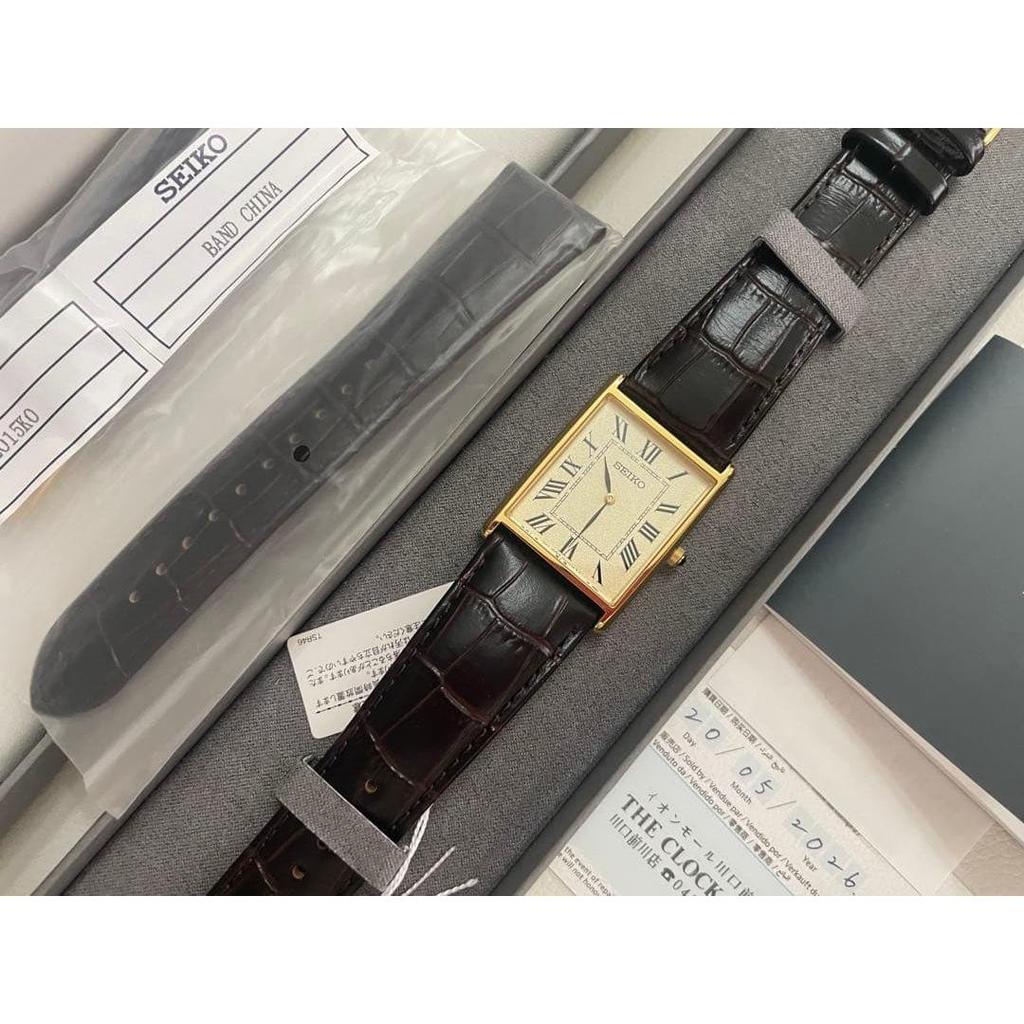 Used SEIKO SSEH020 Nano Universe Gold New Unused Item