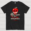 Poisoned Apple a Day Cotton Summer Casual Cool Loose T-Shirt