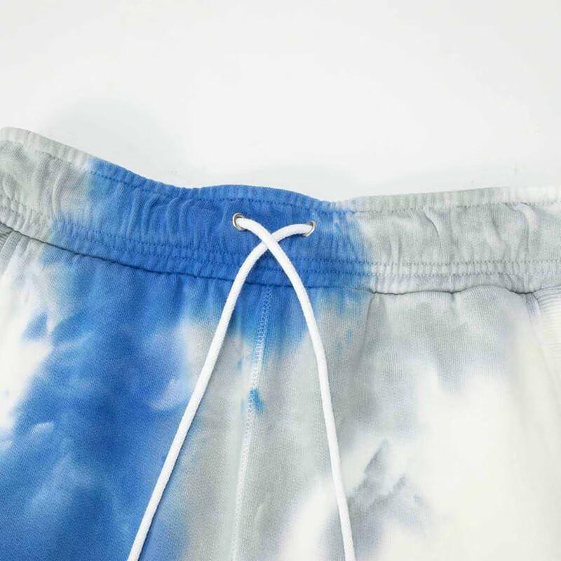 Puma MMQ Series Tie Dye Drawstring Jogger Sweatpants Unisex Bottoms White 539580-02
