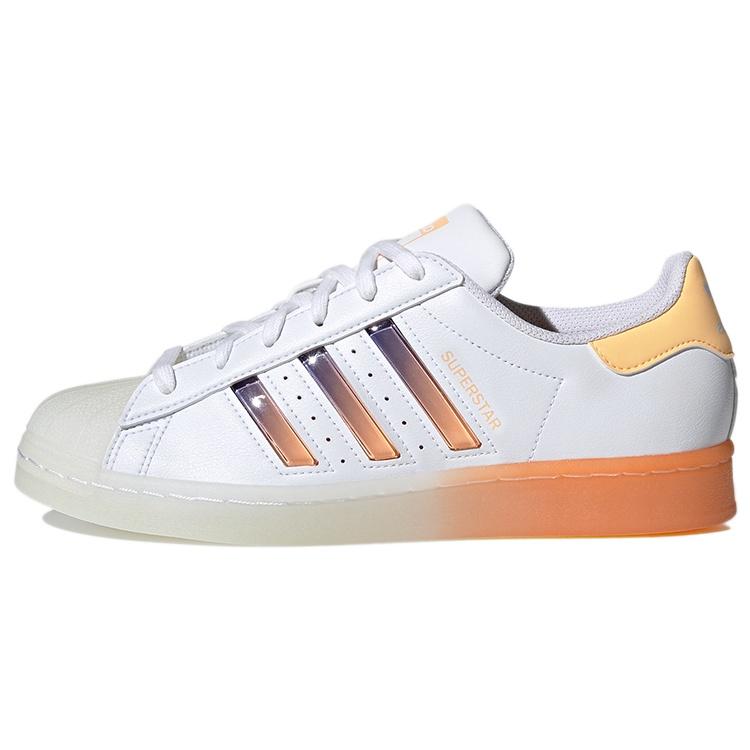 (WMNS) adidas Superstar White Acid Orange Women s GW4908 EU 36⅔