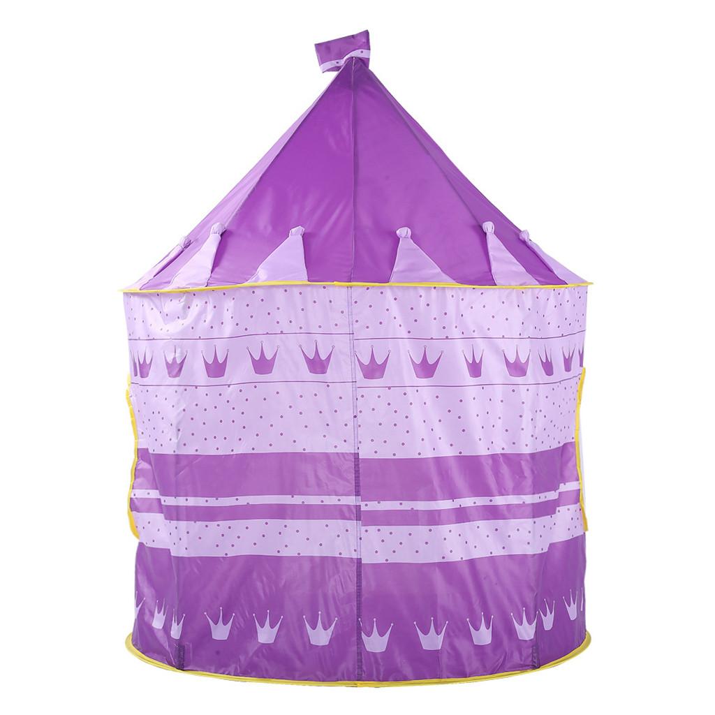  Folding Children Kids Playhouse Princess Tent Tunnel In/Outdoor for Boys Girls 