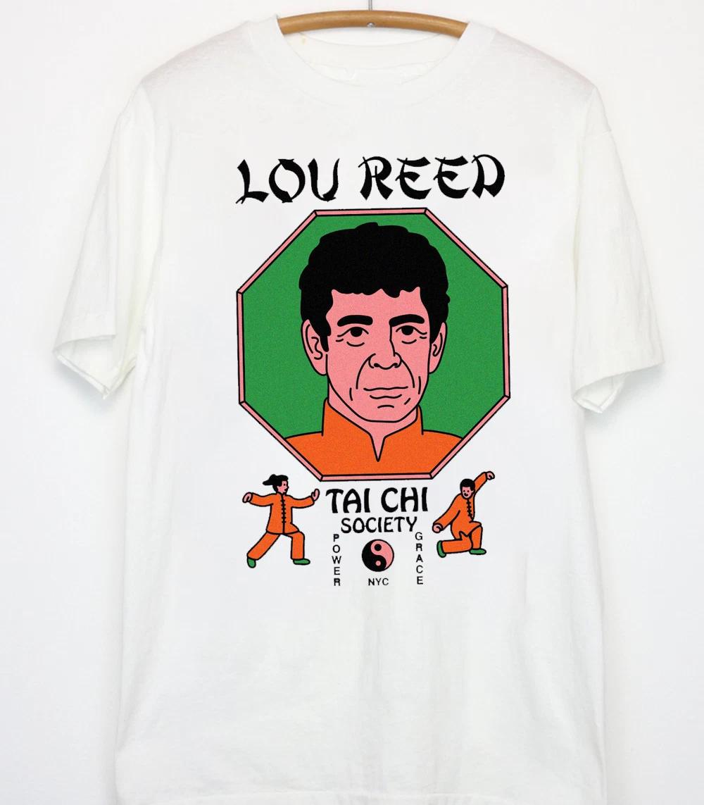 Men s and Women s T-shirts HOT NEW Lou Reed WHITE short sleeve All sizes M