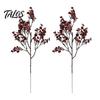 Indoor Faux Flowers for Living Room Realistic Artificial Autumn Home Decoration, Silk Floral Elegant Sprays Dining Branches Halloween Table