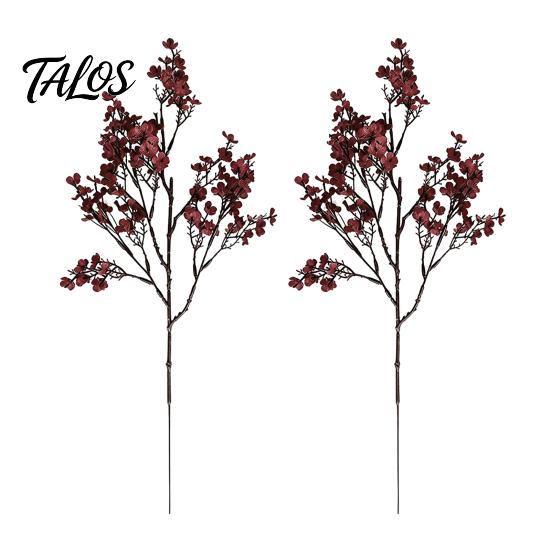 Indoor Faux Flowers for Living Room Realistic Artificial Autumn Home Decoration, Silk Floral Elegant Sprays Dining Branches Halloween Table