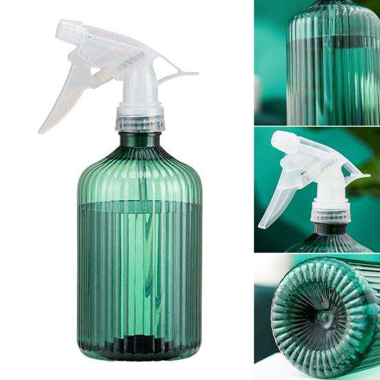 Handheld Spray Bottle Fine Mist Plant Mister Hand Pressure Watering Can 500ml Adjustable Nozzle Spray Bottle for Garden Plants Cleaning Solutions
