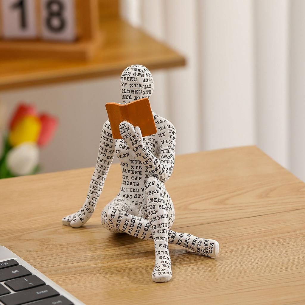 Abstract Figure Statue Modern Decoration Sculptures & Figurines Living Room Ornaments Resin Table Decoration