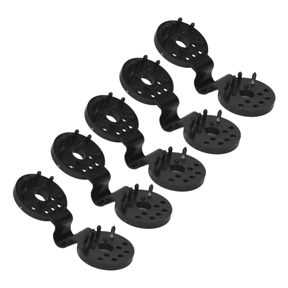 100pcs Black/White/Red Shade Cloth Clips Locking Grips Sun Shade Fasteners Plastic Clips Shade Net