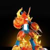 18cm Anime Figure Digimon Adventure Fladramon Figure Model War Greymon Model PVC Action Figure Boys Toys