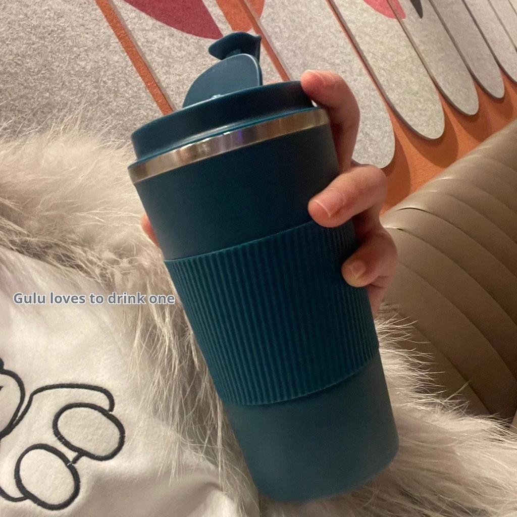 380ml/510ml Stainless Steel Coffee Cup Thermal Mug Travel Car Insulated Cup Vacuum Flask Keep Cold Heat Thermos Water Bottle