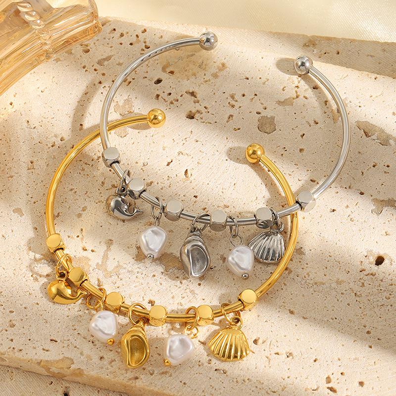 Beach Style Open Mother-of-pearl Accessories Light Luxury Diy Versatile Bracelet