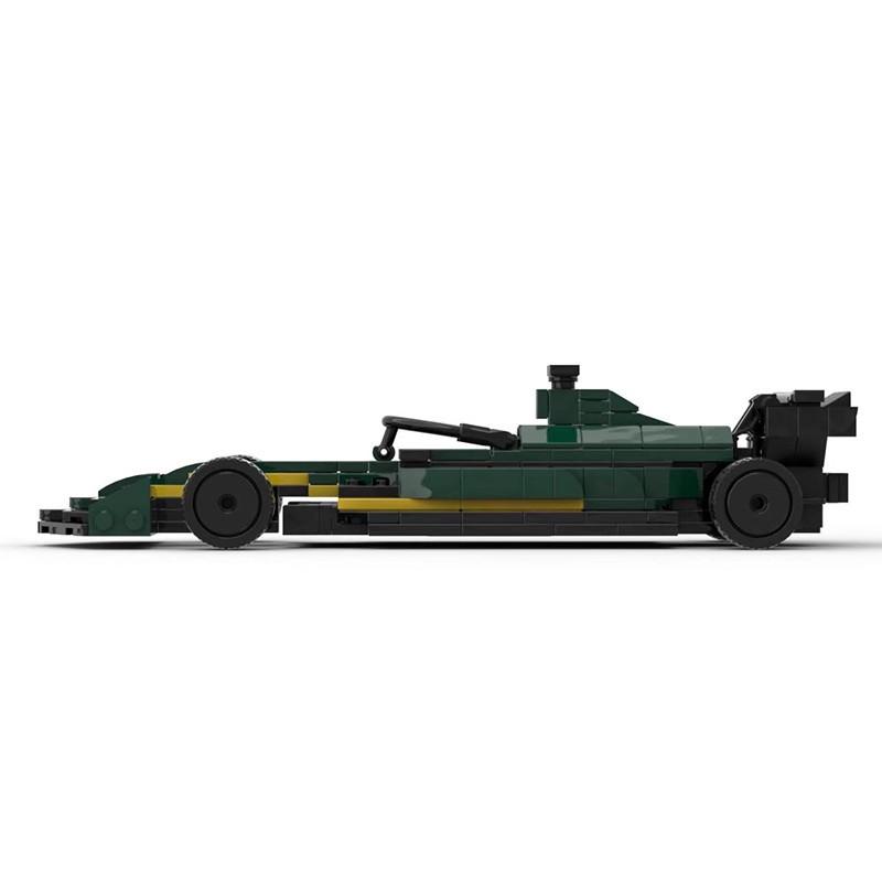 New In High-Tech Super Sports Astonns Martinns F1 AMR23 Model Assembly Building Block Brick Children Toys Birthday XMAS Gifts